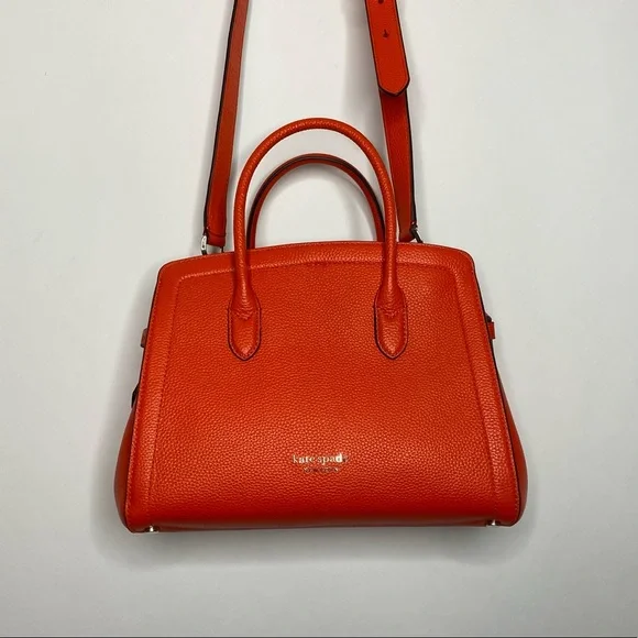 Kate Spade Knott Medium Satchel in Tamarillo - Picture 5 of 16